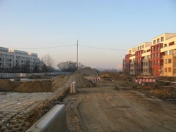 Budowa arterii na wysokości  ()