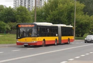 Autobus Solaris Urbino 18 na linii 507 na ul. Bora-Komorowskiego (2012)