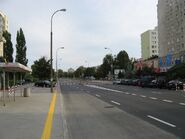 Dereniowa 2.jpg (519 KB) Zdjęcie archiwalne: ulica Dereniowa, widok spod Domu Kultury Imielin w kierunku południowym