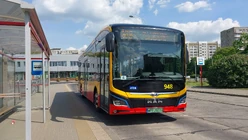 Testowy MAN NL367 Lion`s City 12 E na linii 169 na pętli Bródno-Podgrodzie (2024)