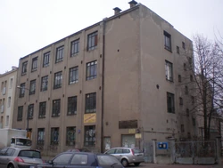 Budynek przed pracami rozbiórkowymi,  