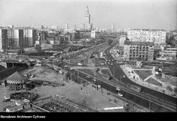 Plac Zawiszy w  roku