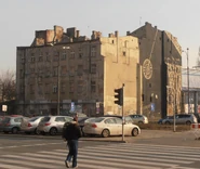 Kamienica widoczna od ul. Towarowej (2012)
