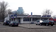 Nieistniejący budynek dworca od strony ul. Tunelowej (2017)