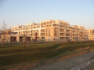 Miasteczko Wilanow 3.jpg (596 KB) Miasteczko Wilanów, blok przy ulicy Klimczaka 12