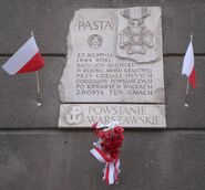 PAST-a (tablica pamiatkowa, batalion Kilinski)