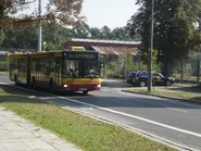 Autobus MAN NG313 na linii „503” na ul. Międzyparkowej (2009)