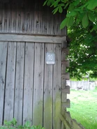 Tabliczka adresowa na domu przy Wełnianej 37