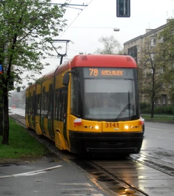 Tramwaj linii 78 w  ()