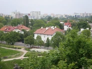 Os. Królikarnia, w oddali Stegny