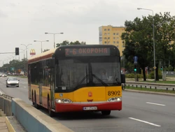 : Autobus  na linii Z-6 na 