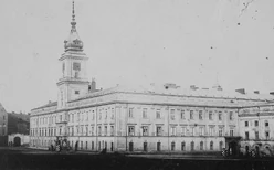 Zamek Królewski w 1860