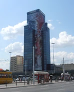 Wieżowiec podczas Euro 2012