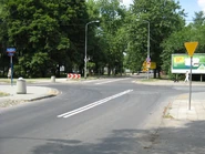 Skrzyżowanie Przasnyskiej z Krasińskiego