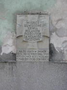 Miejsce straceń przy Lutosławskiego 9