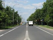 Ulica Patriotów – jezdnia wschodnia (rejon ul. Orłowskiego)
