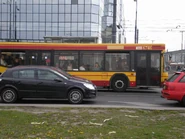 Autobus na placu Bankowym