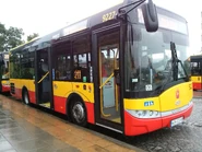 Autobus Solaris Alpino 8,9 na linii 211 na pętli Żerań FSO