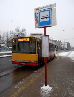 Autobus linii 306 na  ()