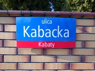 Tablica MSI z nazwą ulicy