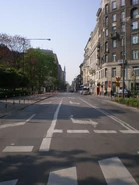 Ulica Mokotowska (rejon Pięknej)