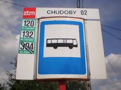 Chudoby (logo ZTM)