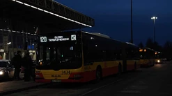 MAN NG363 Lion's City G podczas przerwy na pętli Dworzec Wschodni (Kijowska) na linii 120 (2025)