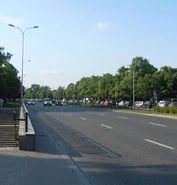 Solec na wysokości Pomnika Sapera