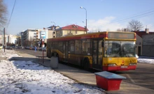 Ostatni dzień autobusu linii „422” na pętli Znana (28.02.2011)