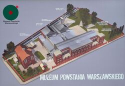 Plan Muzeum Powstania Warszawskiego