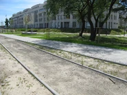 Budowa arterii – chodnik i ścieżka rowerowa (06.2010)