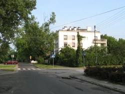 Skrzyżowanie  z  na osiedlu Kaskada