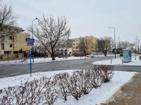 Skrzyżowanie z ul. Gołuchowską (2024)