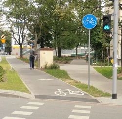 Ścieżka rowerowa na 