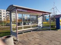 Przystanek Orlich Gniazd 02 (wiata typu „Budotechnika”) (2018 • 2012)