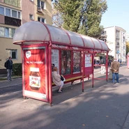 Przystanek nr 01 (2015, wiata typu "Adpol")
