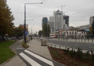 Ulica Prosta (rejon ul. Żelaznej) – 2014 • por. 2009