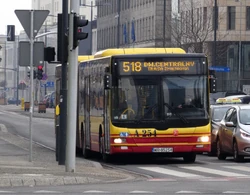 Autobus  na linii 518 na  ()