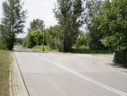 skrzyżowanie z ulicą Chrościckiego