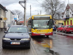 Autobus  na linii Z13 na  ()