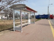 Przystanek nr 01 (2021, wiata typu „Budotechnika”)