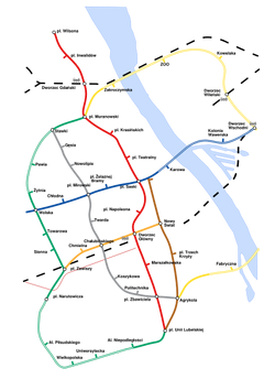 Warsaw Metro 1938-1973