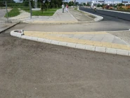Budowa arterii – przejście dla pieszych (06.2010)