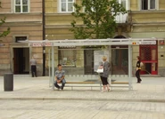 Przystanek Plac Zamkowy 01 (2009, wiata typu "specjalnego")