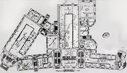 Plan budynku przed wojną