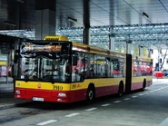 Autobus MAN NG313 na linii 511 na pętli Metro Młociny (2014)