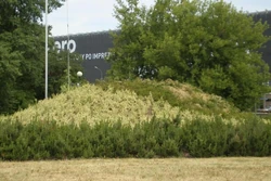 Wejście na  do dawnej głównej dyspozytorni metra