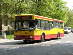 Zdjęcie archiwalne: Autobus  na linii „147” na 