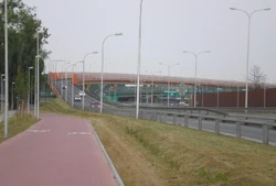 Trasa Siekierkowska w rejonie 