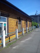 Pierwszy dworzec stacji Warszawa Falenica, dziś zaadaptowany na dom mieszkalny